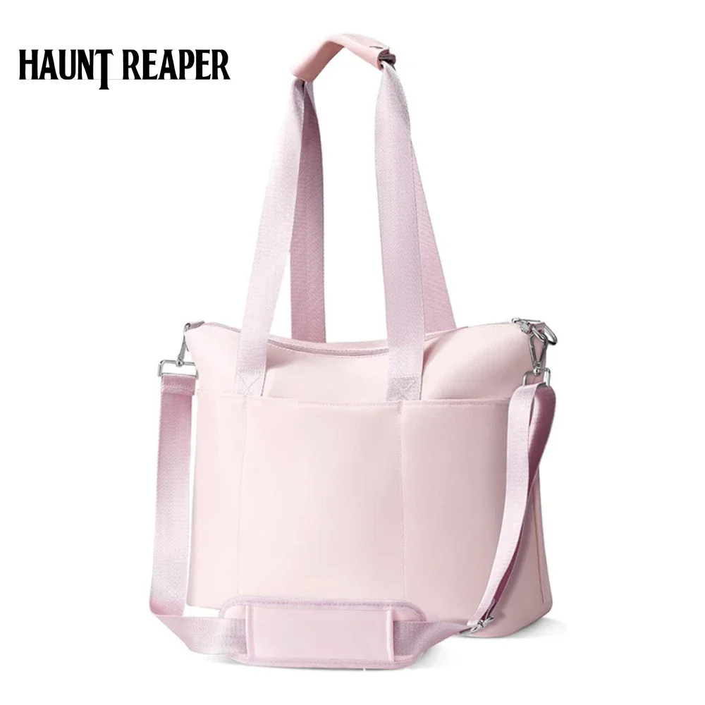 

2024 New Handbag Travel Tote Bag Shoulder Bag with Yoga Mat Buckle Laptop Compartment Zipper
