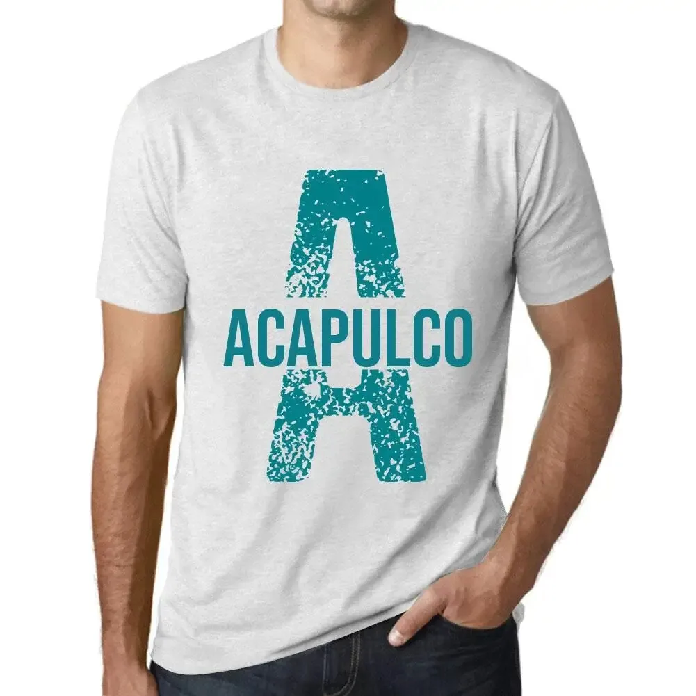 Herren-Grafik-T-Shirt Acapulco Eco-Friendly Limited Edition Kurzarm