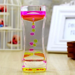 Liquid Sensory Hourglass Autism Accessories Liquid Hourglass Two-Color Oil Timer Liquid Timer Visual Sensory Toy Autism Sedation