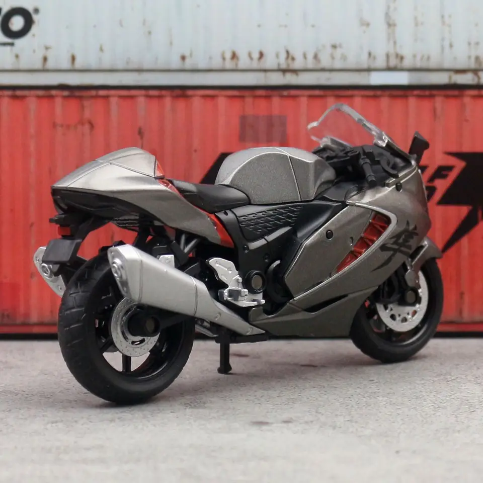 1/18 Suzuki Hayabusa 2024 Toy Motorcycle Diecast Miniature Vehicle