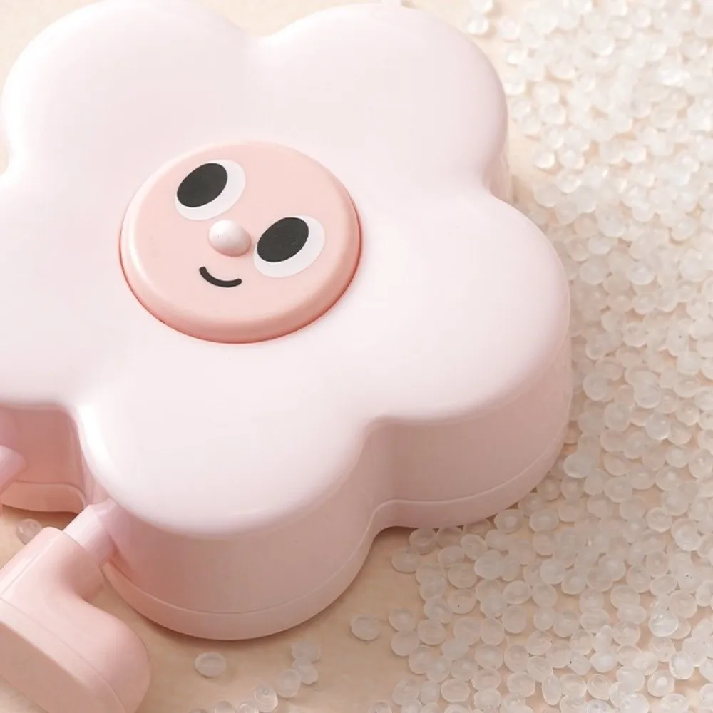 Cartoon Teeth Storage Box Flower Shape Drop Resistant Baby Teeth Keepsake Box Compartment with Tweezers Collection Box