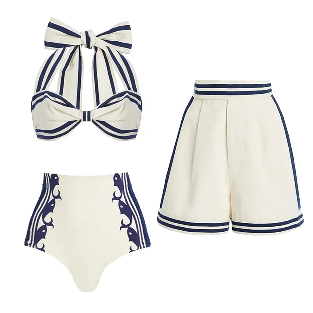 Traje de Baño de Una Pieza de Alta Calidad 2026 con Estampado Floral y Volantes, Conjunto de Bikini Push-Up para Mujer, Traje de Baño Reductor, Ropa de Playa