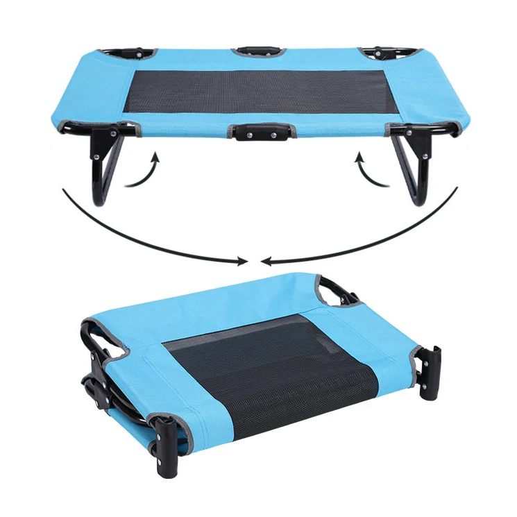 Waterproof Elevated Small Pet Beds Summer Cool Washable Foldable Dog Bed