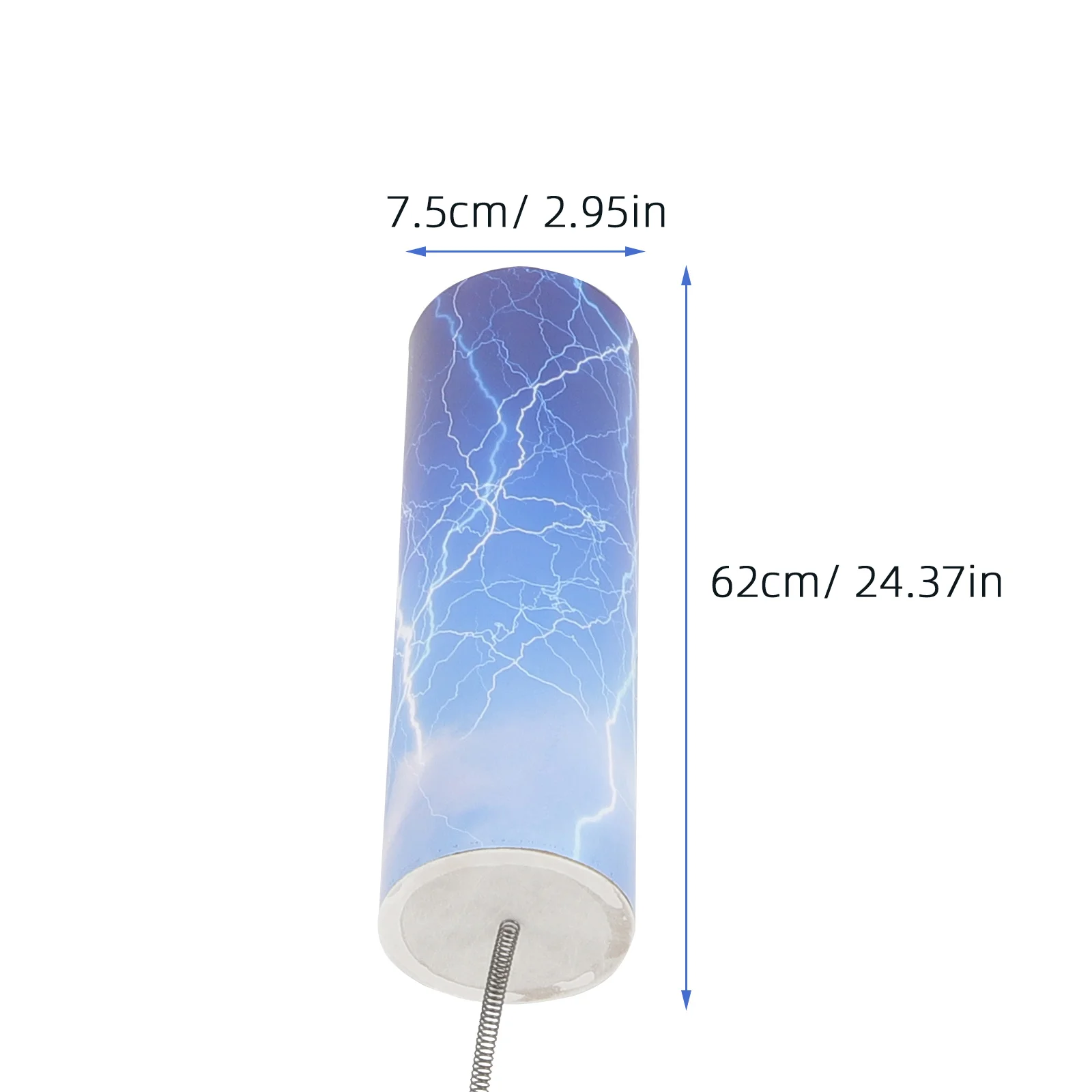 Muzyka dziecko zabawki dla dzieci wczesna edukacja drewniany bęben sprężynowy Thunders Maker Instrument perkusyjny