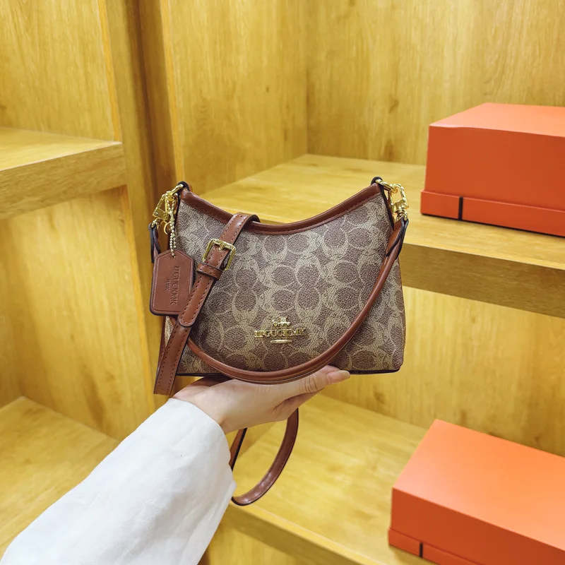 Classic presbyopia bag, messenger bag, female Koujia stray bag, shoulder underarm bag, casual women's bag tide