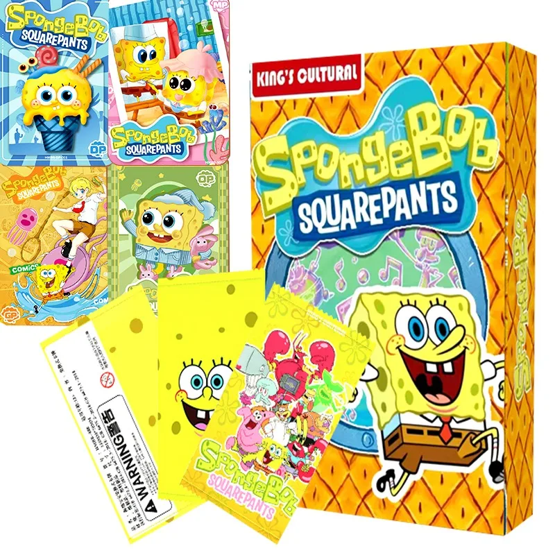 

SpongeBob SquarePants Collection Card Anime Character Patrick Star Rare Hot Selling Items Hidden Cards Toy Hobby Children Gift