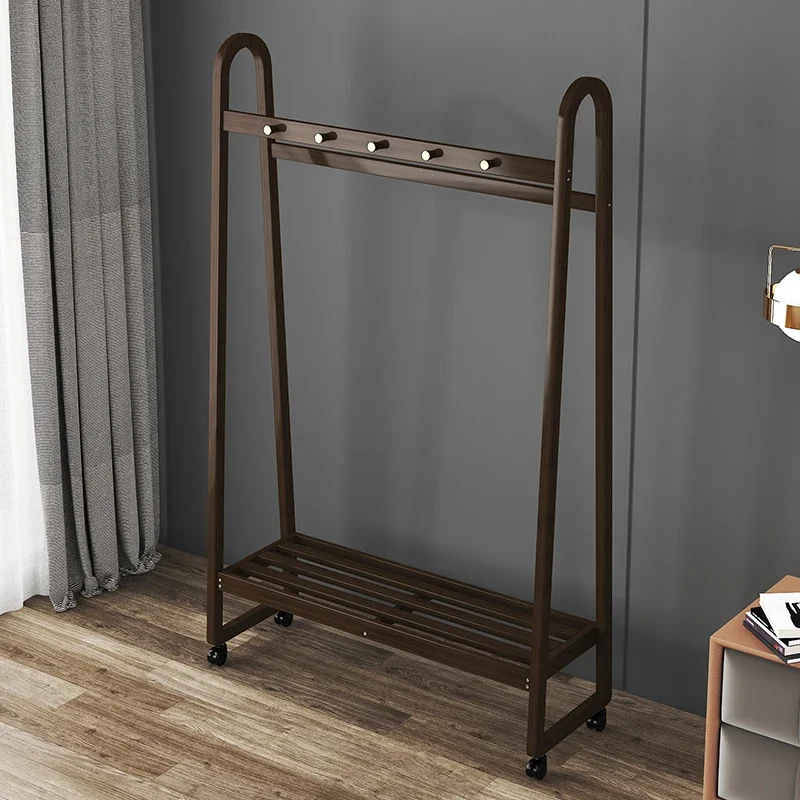 

Floor-to-ceiling removable coat rack household clothes drying indoor room bedroom