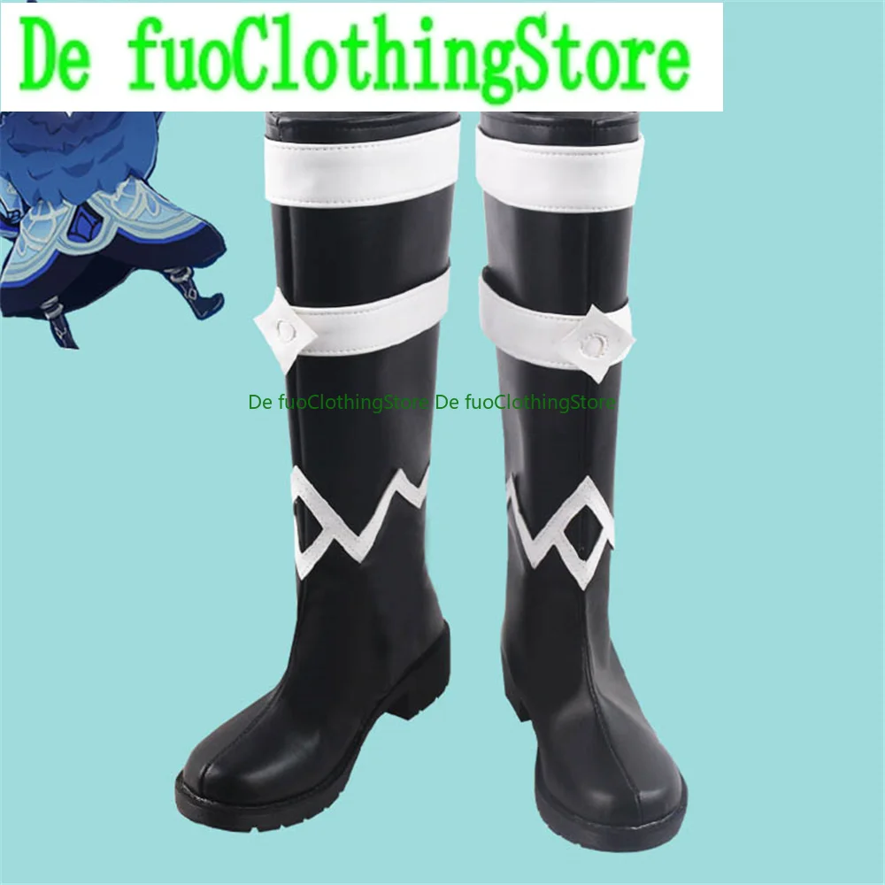 Defuo Genshin Impact Cos Pak Watersysteem Brandsysteem Ijs Systeem Halloween Kerst Spel Anime Karakter Party Props