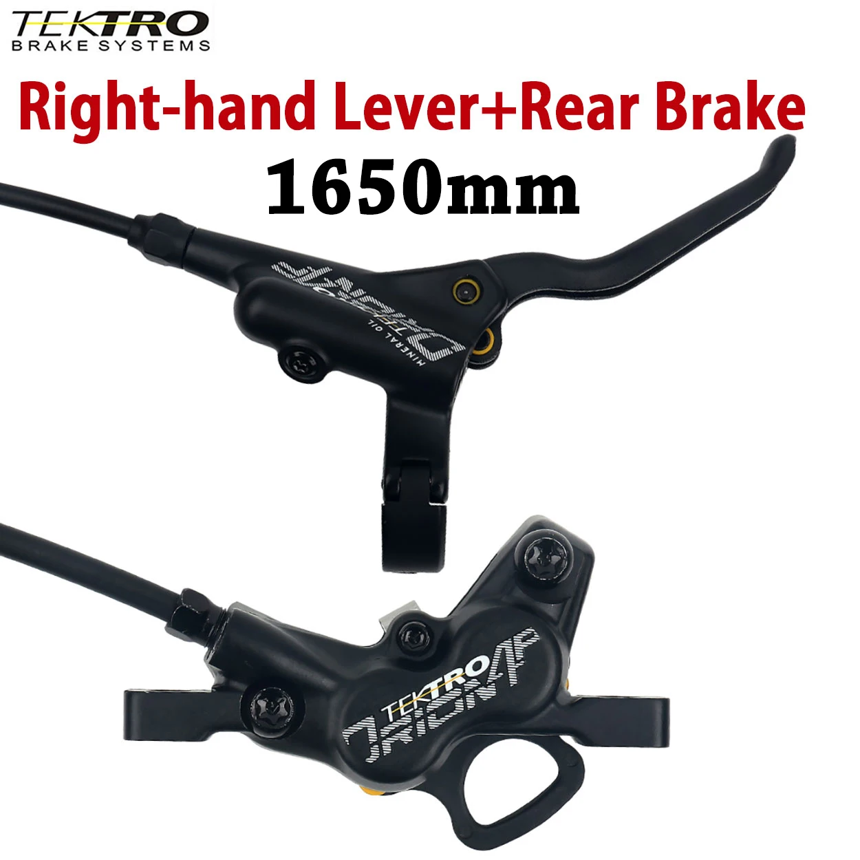 Tektro 4 Piston Hydraulic Brake MTB Disc Brakes HD-M745 Mountain