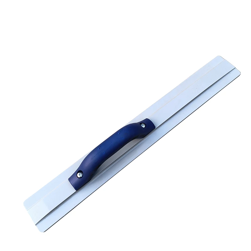 24 Inch Flat End Magnesium Hand Float ，610*79mm Finishing Plaster Jumbo Trowel for Concrete Dry Lining