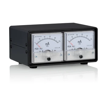 Nobsound 8-Pin Dual Bias Current Probes Tester+Dual Large Ampere Meter for EL34,KT88,6L6,6V6,5881,6550,KT66,KT100,KT120 Tubes 2