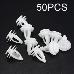 50 stücke Außen Seite Moulding Clips Tür Trim Clips Für Citroen Saxo Xsara Berlingo Auto Verschluss Teile