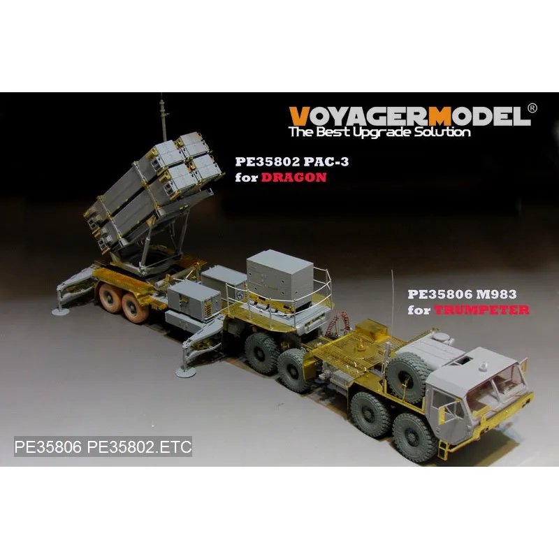 Voyager Model PE35802 1/35 Scale Modern U.S. MIM-104F Patriot SAM System PAC-3 Basic (For DRAGON 3563)