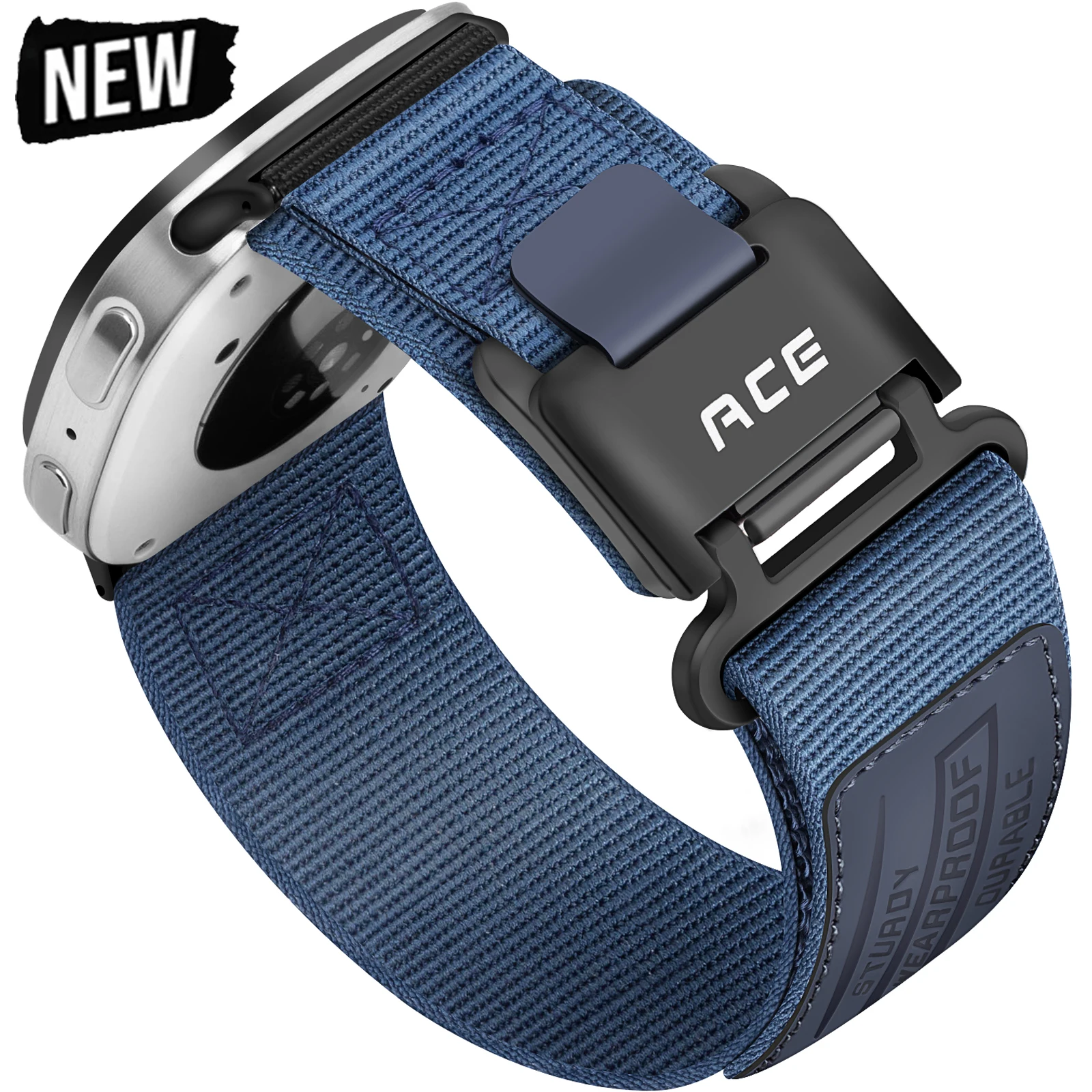 

Nylon Magnetic Strap for Samsung Galaxy Watch 8/8 Classic 40mm 44mm 46mm Sports Breathable Bracelet Galaxy Watch Ultra 47mm 2025