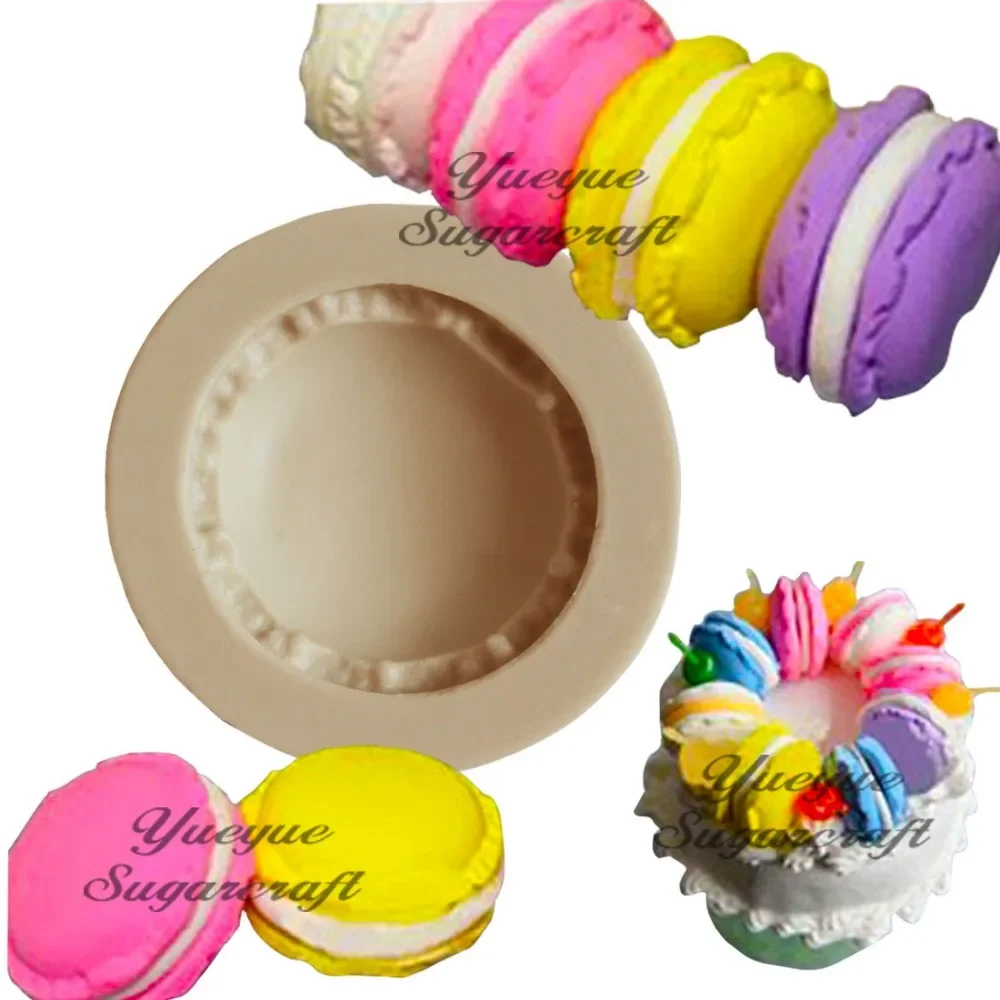 Yueyue Sugarcraft Macaron Silicone mold fondant mold cake decorating tools chocolate mold