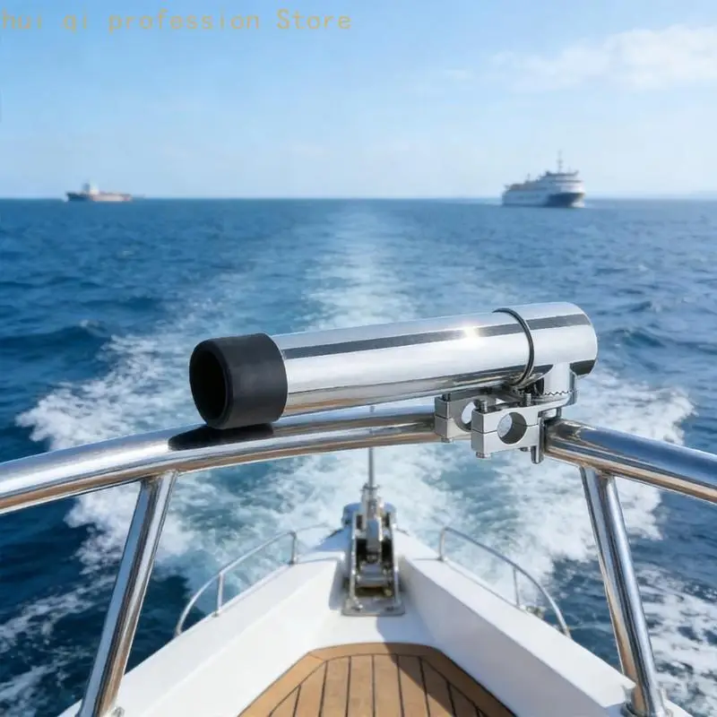 Salzwasser Angelruten Halter Rostfrei Edelstahl Schiene Klemme Auf Angelrute Halter Für Marine Boot H8WE – Detail 8