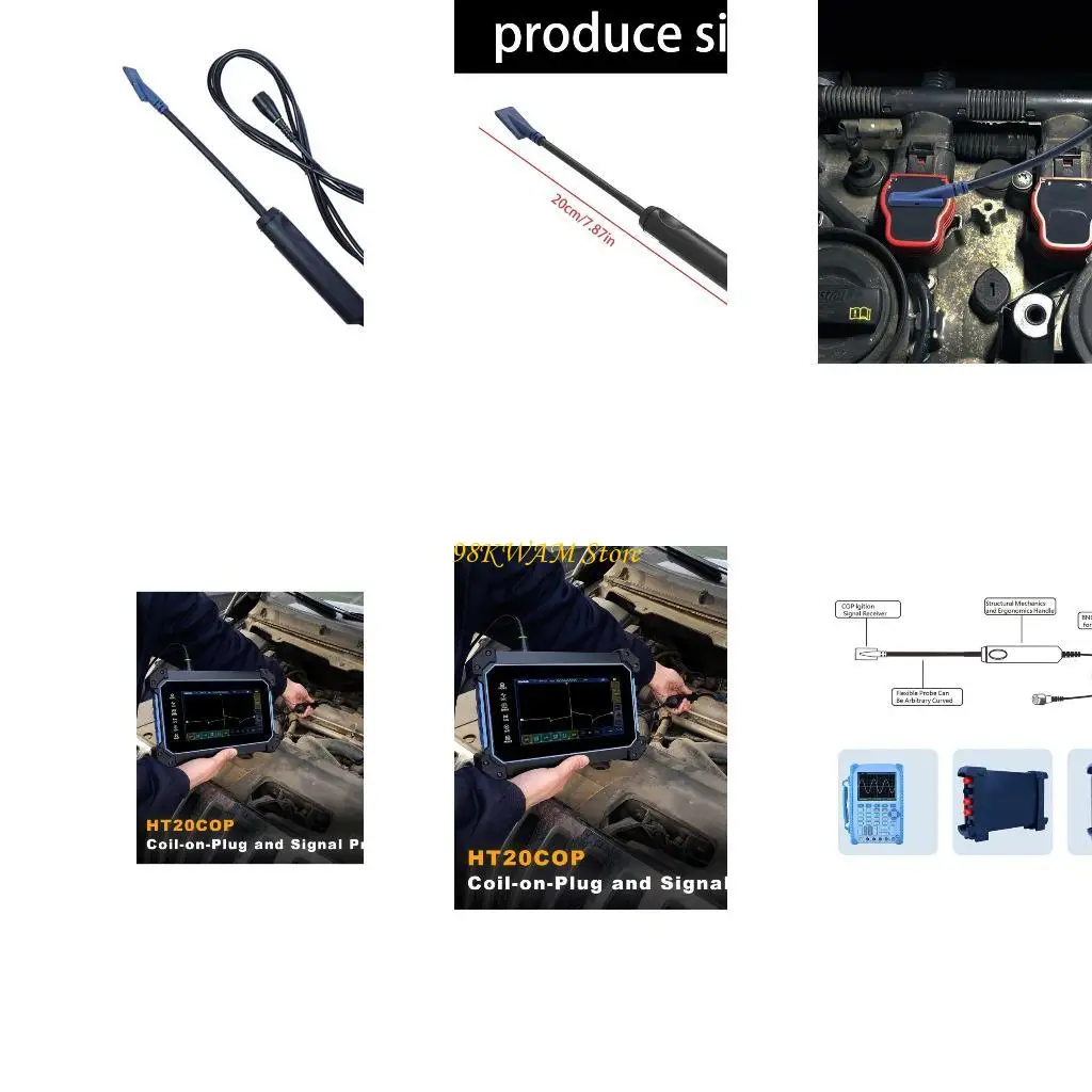 Car Engine Diagnostic Probe HT20COP with Shaped Head, Ready Tool for Firing System Review 68UF