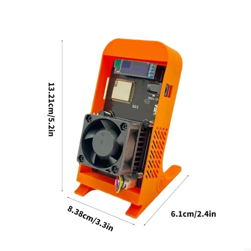 Bitcions マイナー Bitaxe Gamma 601 BM1370 マイナー 1.2TH/S 18 ワットオープンソースシステム 2.4Ghz WiFi 家庭用低ノイズ