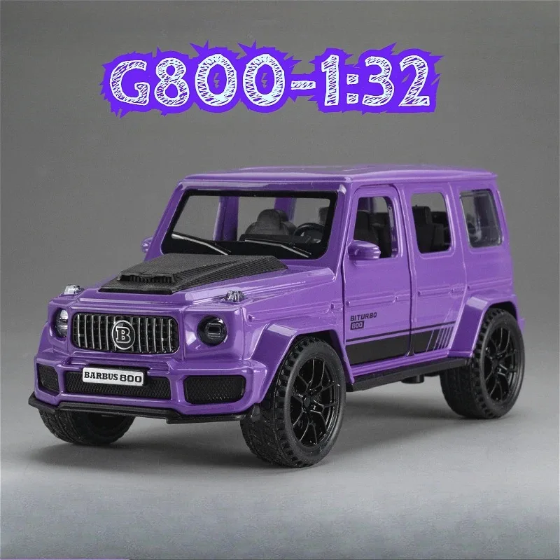 1: 32 G800 fuoristrada 2 porte in lega modello di auto della polizia collezione di giocattoli ornamento