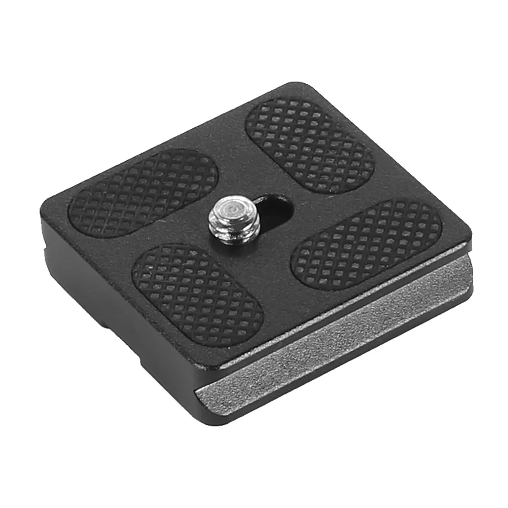 

Quick Release Plate 1/4 Inch Screw Aluminum Lightweight Durable Qr Adapter For Camera Studio Photography Accessory Pu40