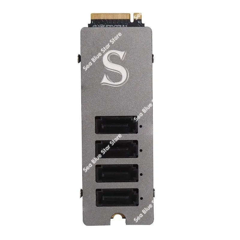 M.2 to sata hard disk expansion card asm1164 one to four adapter card