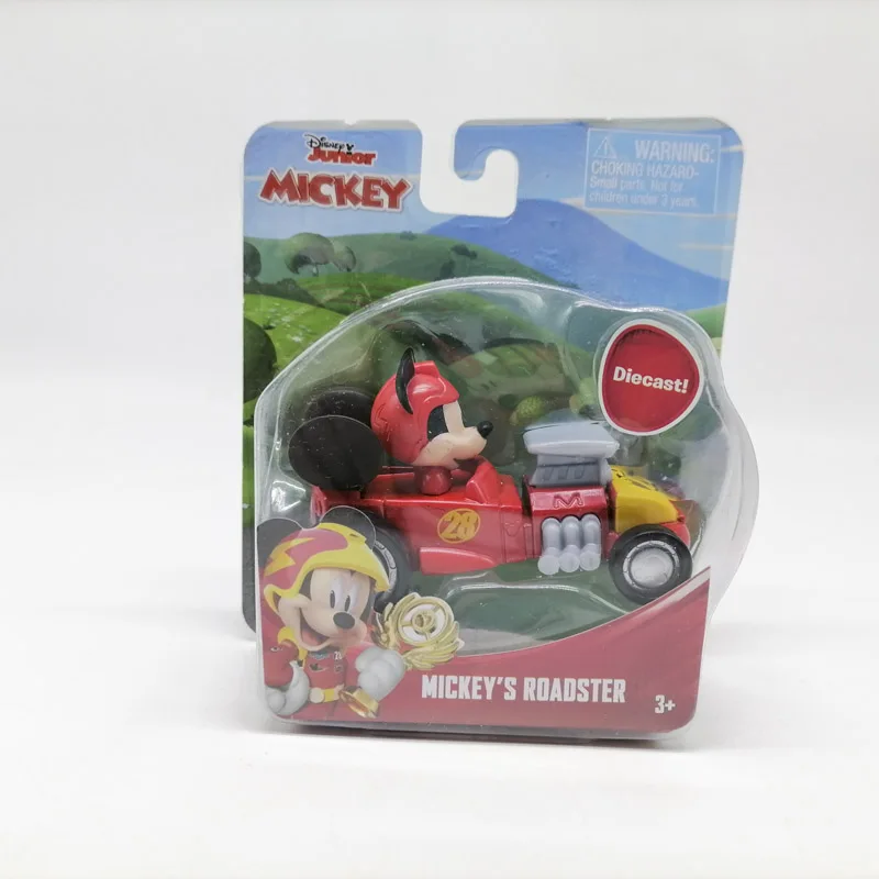 Disney Cartoon Mickey Mouse Minnie Mouse Scale Cars Diecast Model Die Cast Alloy Toy Collectibles Children Gifts