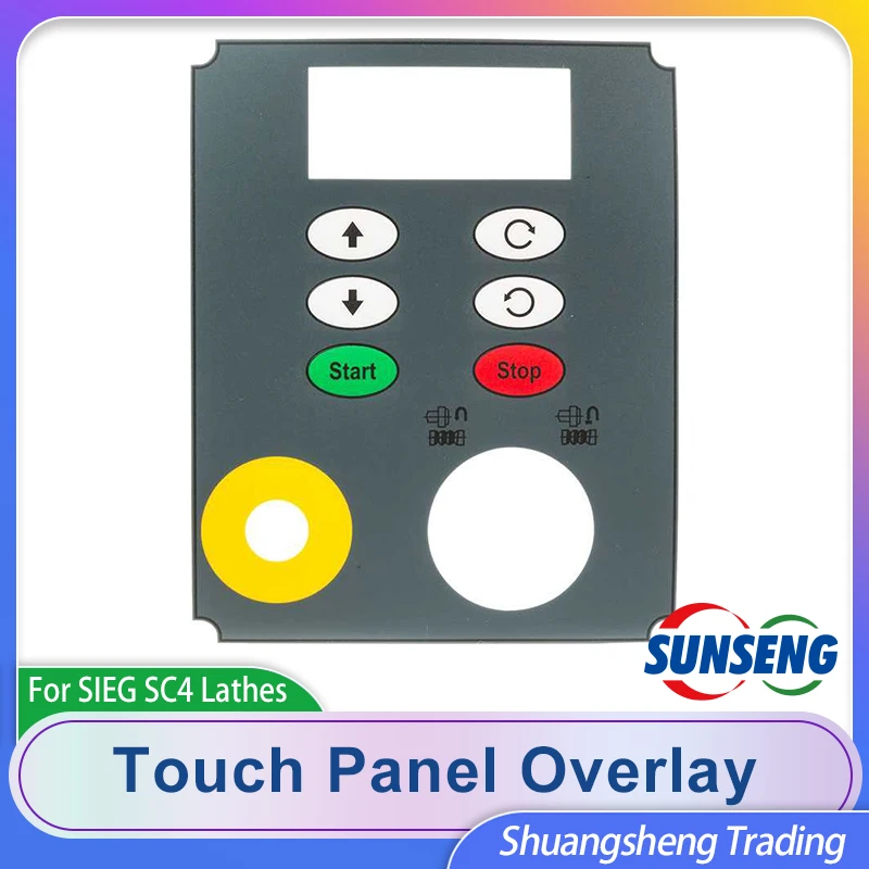 Touch Panel Overlay for SIEG SC4-054&JET BD-8 Bench lathe