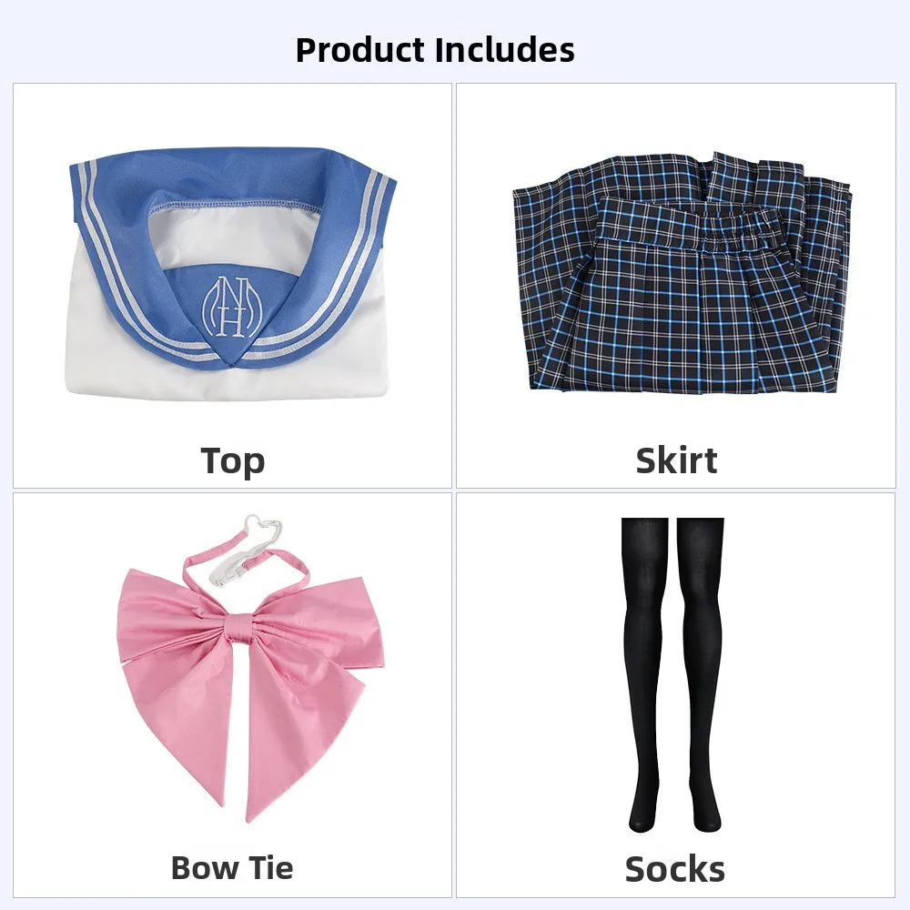 Cosplay Kostüm Haruhi Suzumiya orm Halloween Performance Anzug Anime Themed School orm Damen Traditionelle Ethnische Sta...