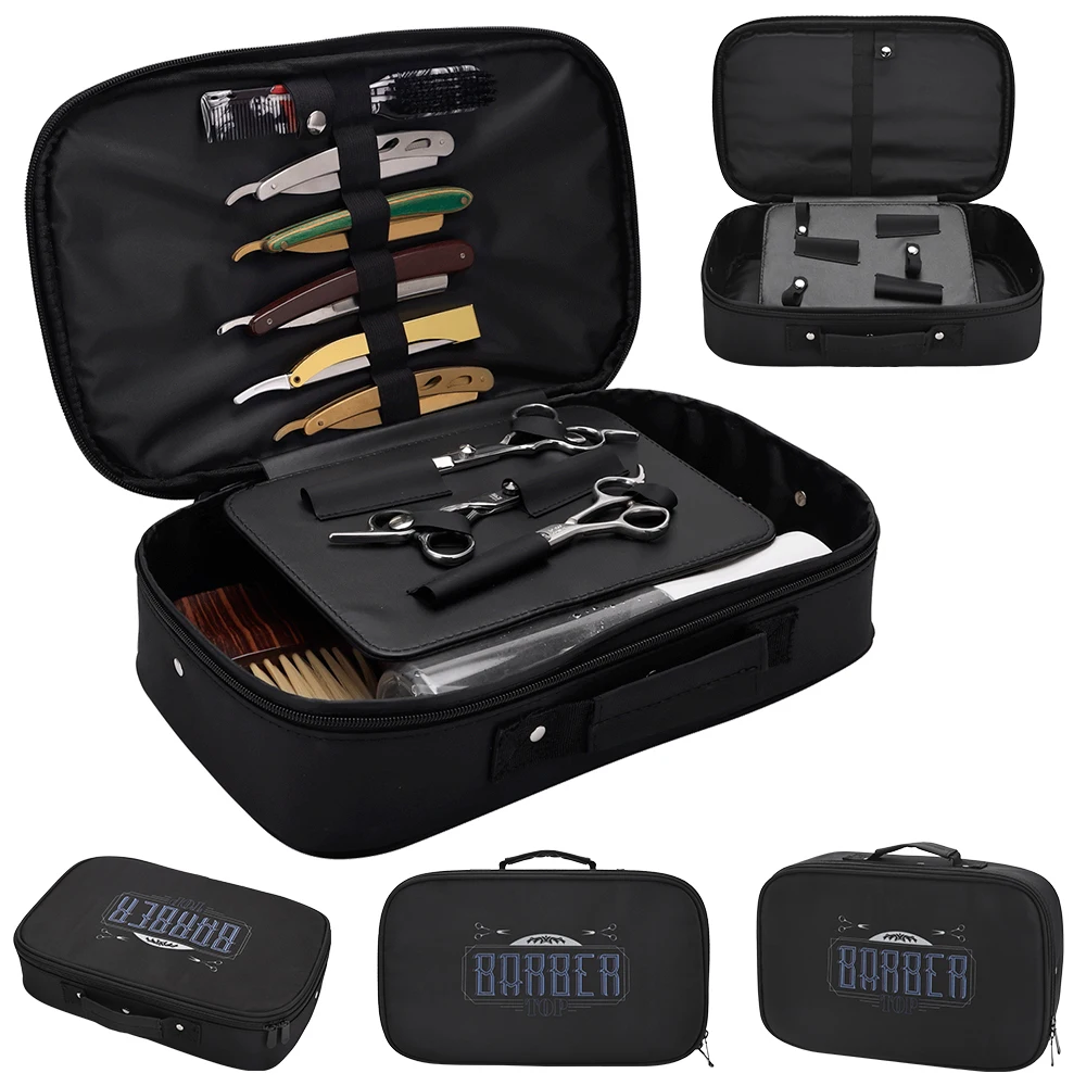 

Портативная сумка-органайзер большой вместимости для инструментов для стрижки волос, расчесок и ножниц, для путешествий