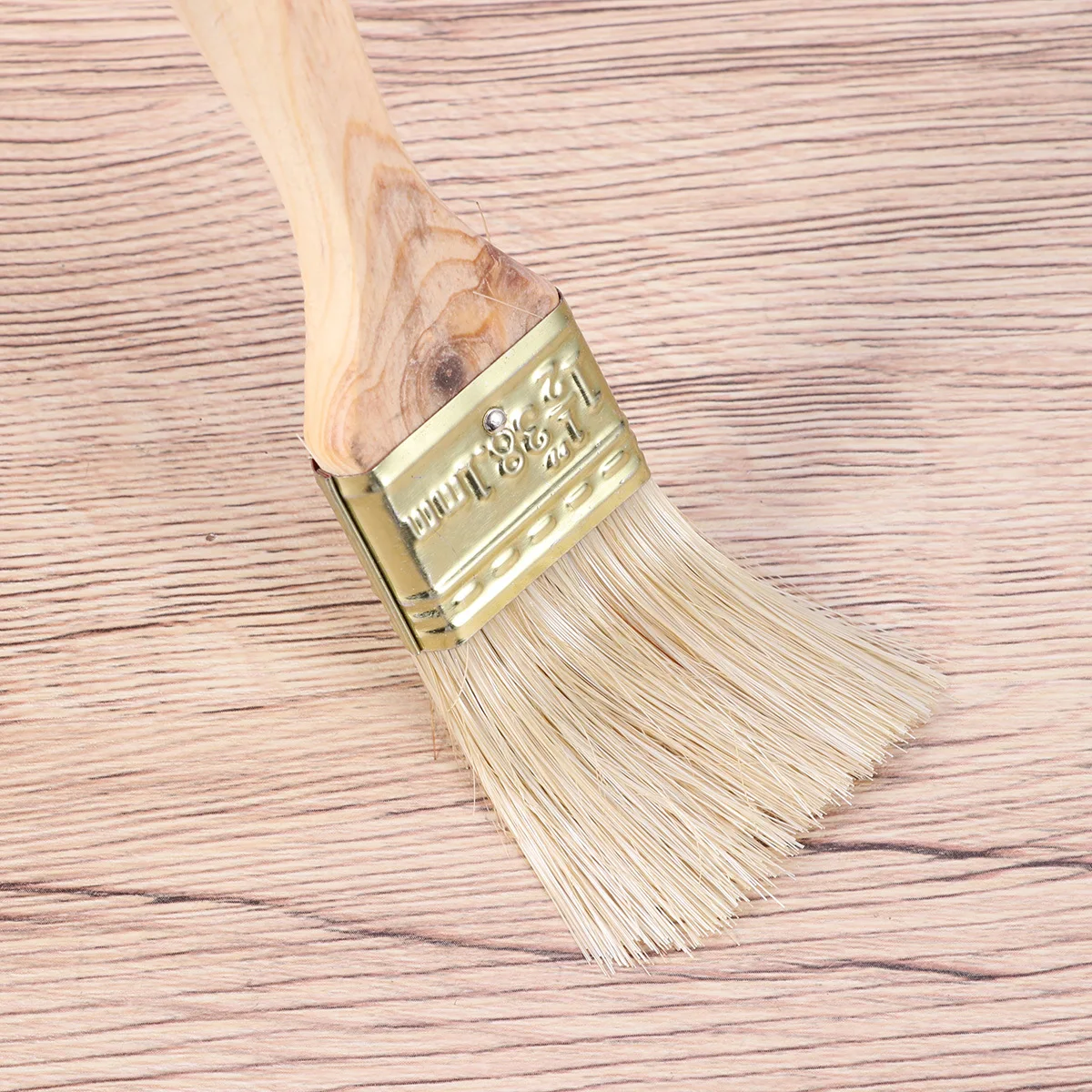 

24Pcs Wood Handle Paint Brush 1.5 Inch Bristle Brush for Smooth Finish on Walls Furniture Artwork Ergonomic Design No Scratch