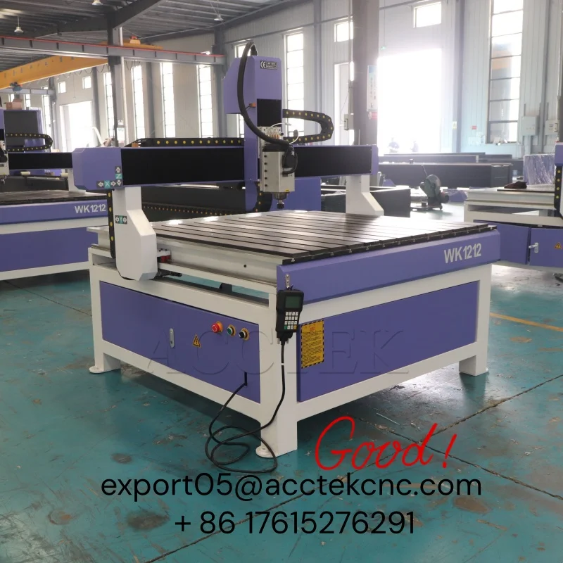 AKG1212 Cnc Wood Carpentry Machines 1.5KW Powerful Spindle Mach3 Control Industrial Engraving Machine for Furniture Advertising