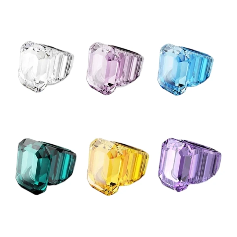 

Новые хрустальные кольца SWA – это элегантные и роскошные, разноцветные кольца, показывайте свой шарм.