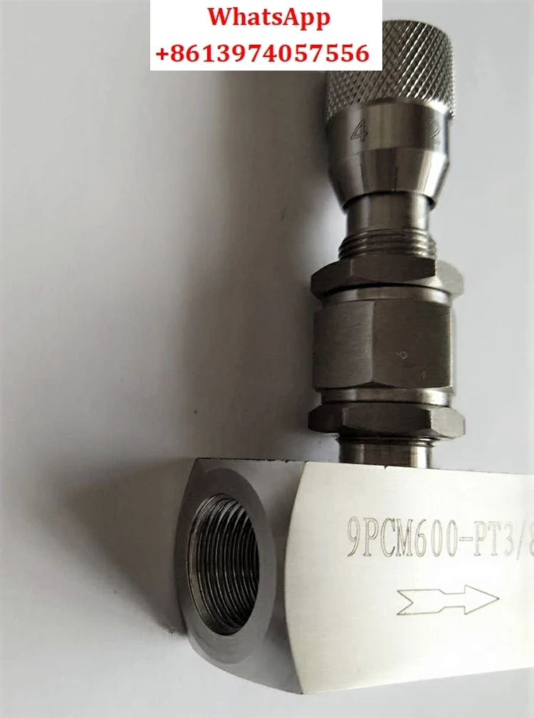 

1 piece Stainless steel speed regulating valve scale micro regulating valve micro regulating valve flow regulatin needle type