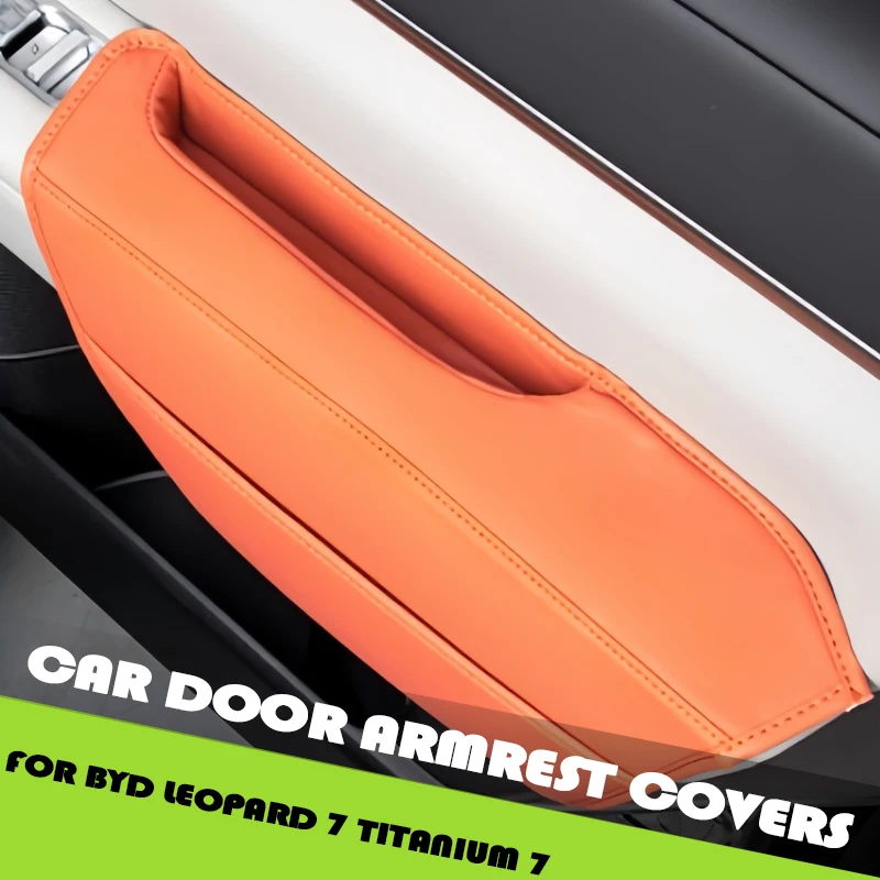 

Car Multi-function Door Armrest Cover Fit for BYD Leopard 7 Titanium 7 Modified Auto Car Door Storage Pocket Car Upgrade Parts