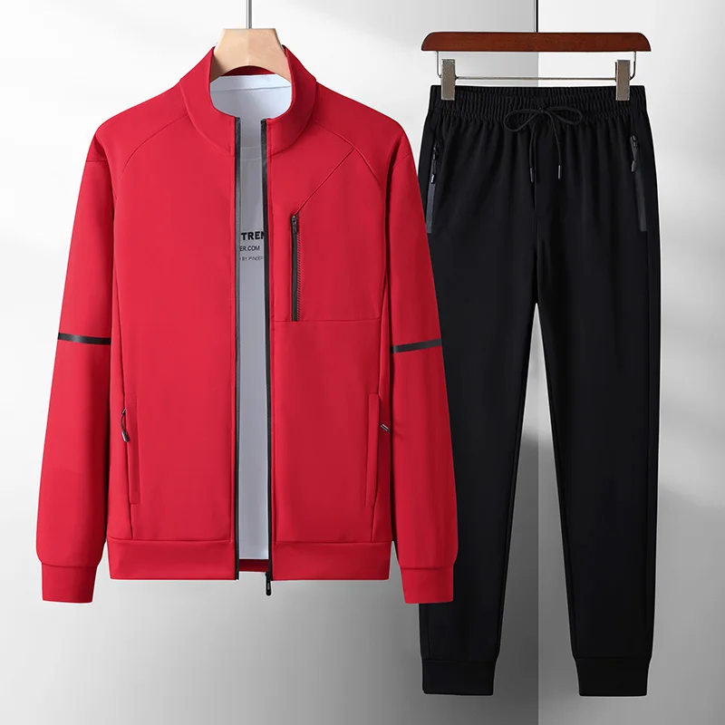 

Loose Sweatirt Set for Men And Women Spring Autumn New Sle Running Sportswear Large Size Jaet Casual Early Autumn