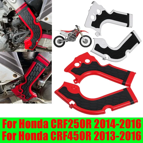 Accesorios de motocicleta, cubierta protectora de marco lateral, Protector de carenado para Honda CRF250R CRF450R CRF 250 450 R CRF 250R 450R