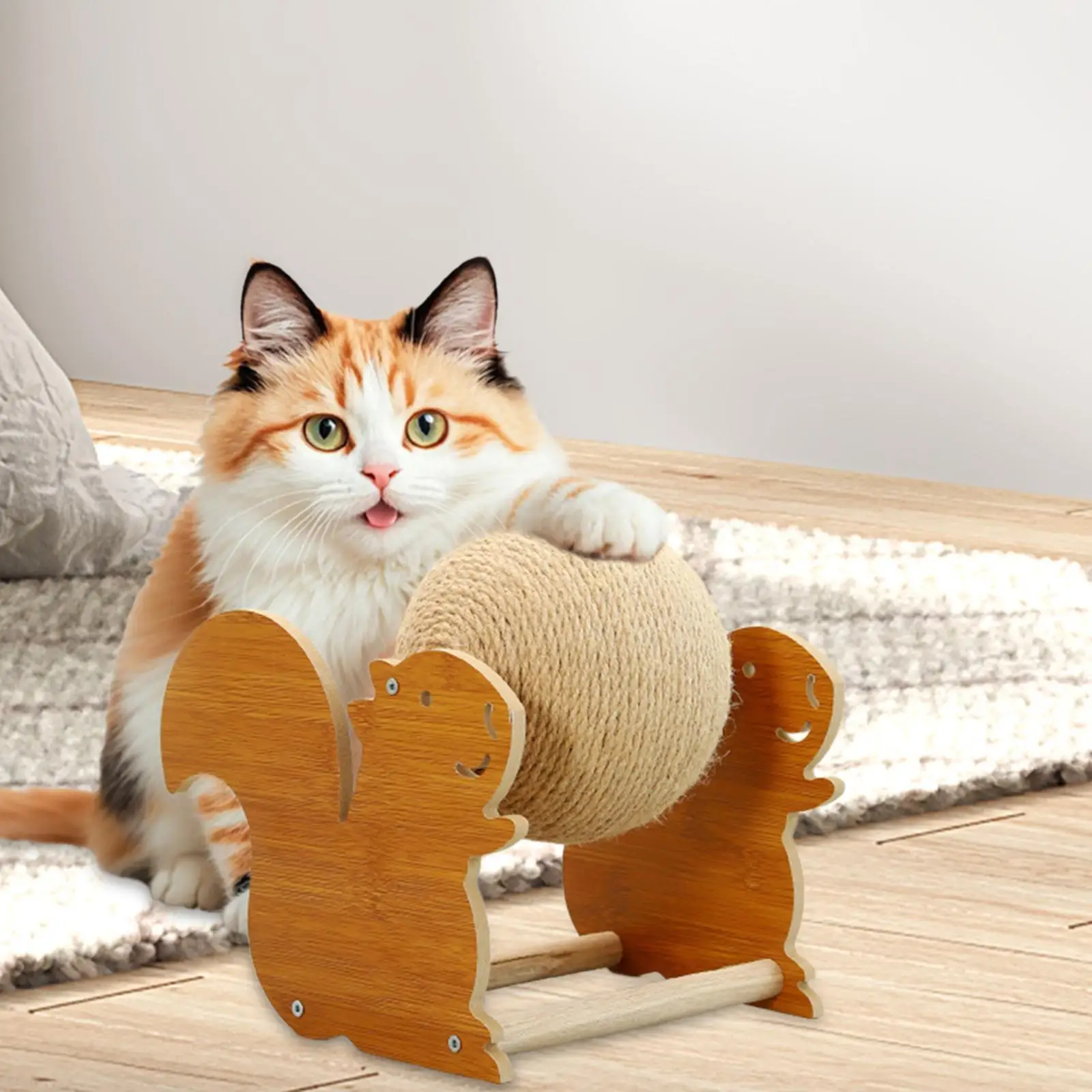 

Cat Scratcher Toy Grinding Claw Interactive Pet Furniture Supplies Furniture