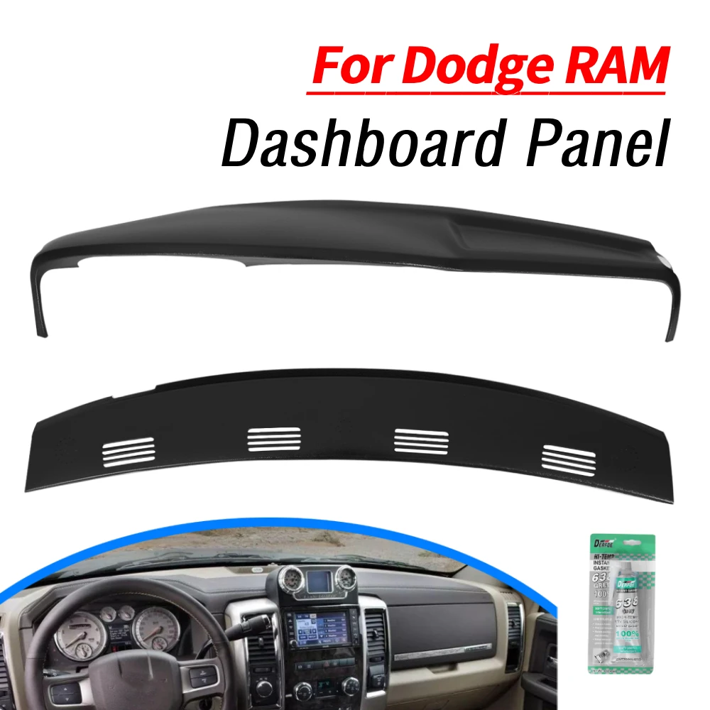 

Для Dodge RAM 1500 2500 3500 2002-2005 Защитная пленка приборной панели, износостойкая внутренняя крышка консоли, сменные аксессуары