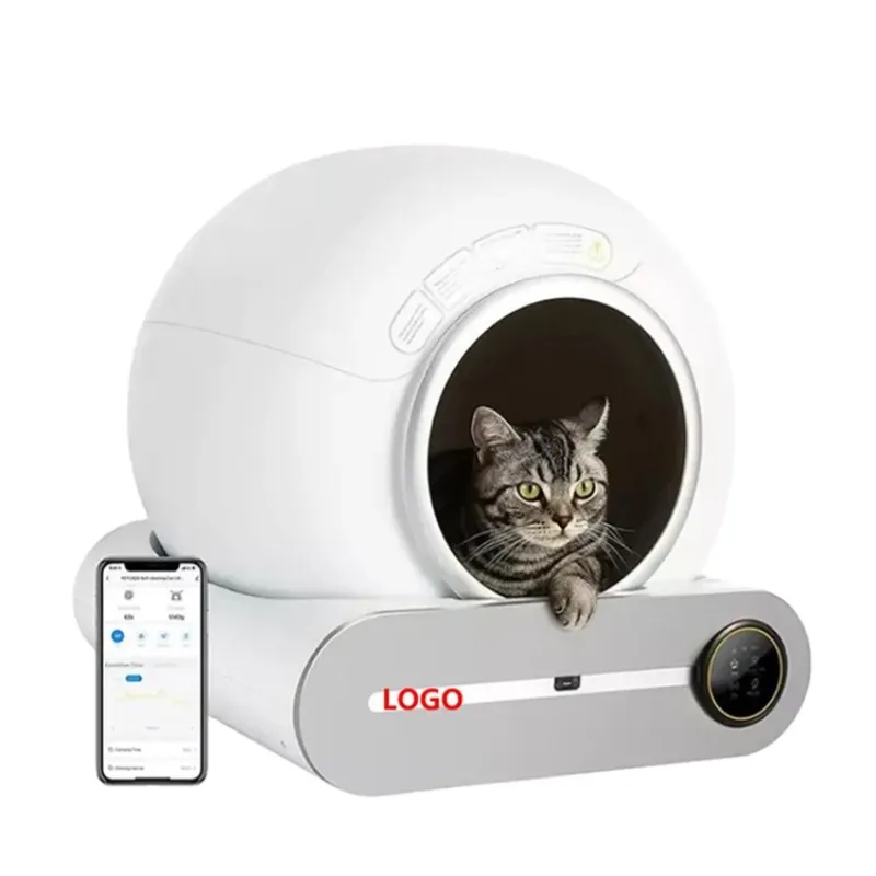 keeping the litter box area cleaner and more hygienic litter box self cleaning automatic clean cat litter box