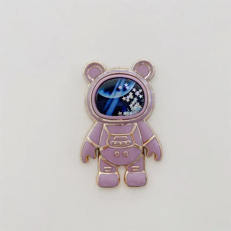 دون إيذاء الأيدي حامل الهاتف المحمول آمن الفضاء رائد الفضاء حامل الهاتف الخليوي دائم سلس ولا يترك أثرًا مريحة