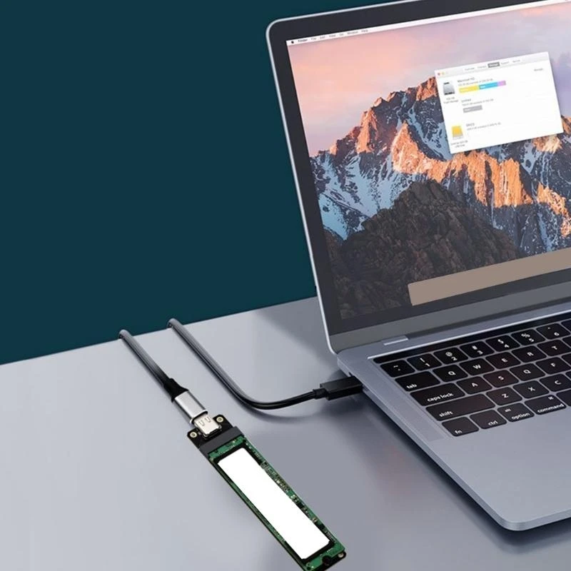 

M.2 SSDS до USB 3.2 Тип C Карта адаптера 10 Гбит / с быстрого передачи данных для 2230 лучших продаж