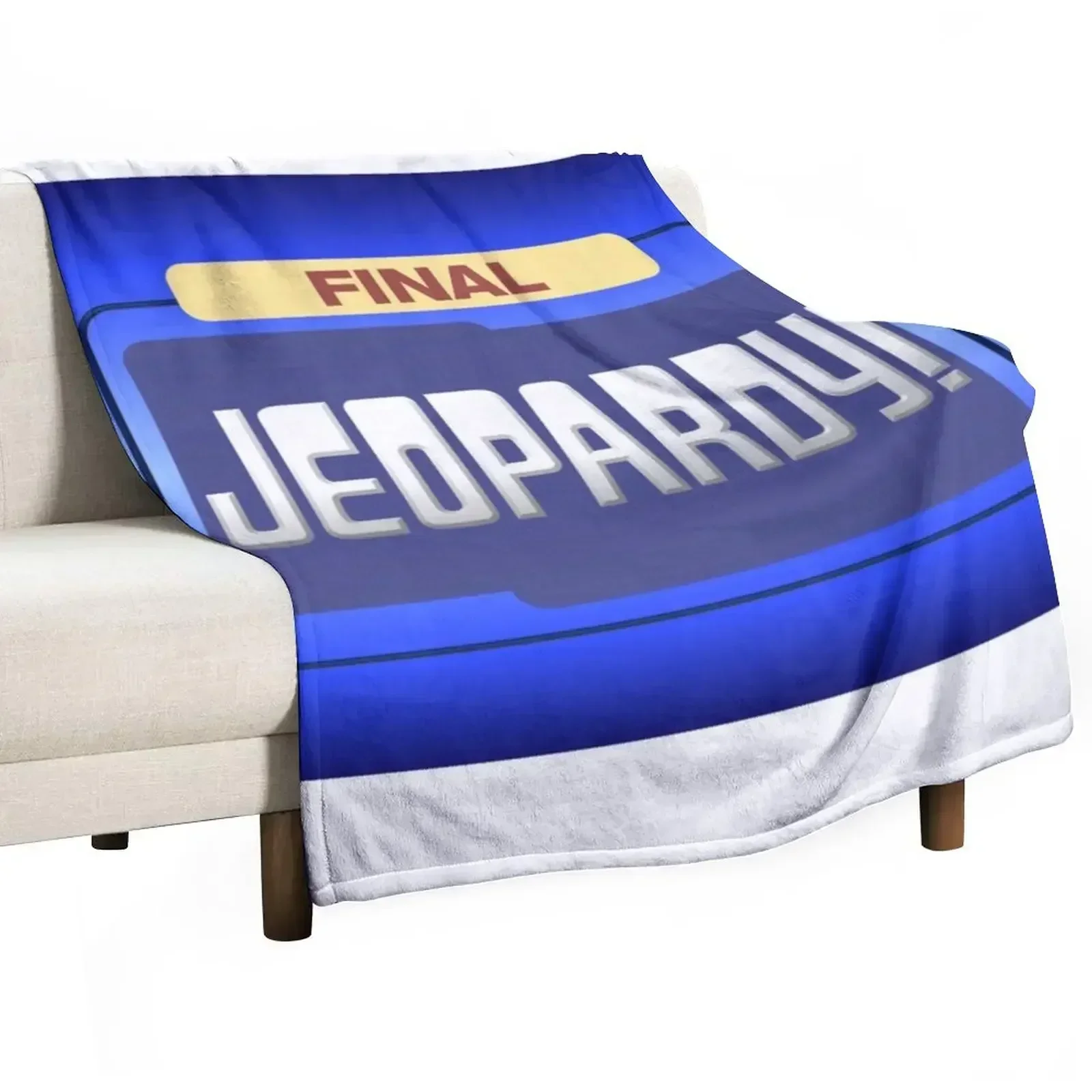 

Final Jeopardy Throw Blanket Plush Sofa Quilt Blankets