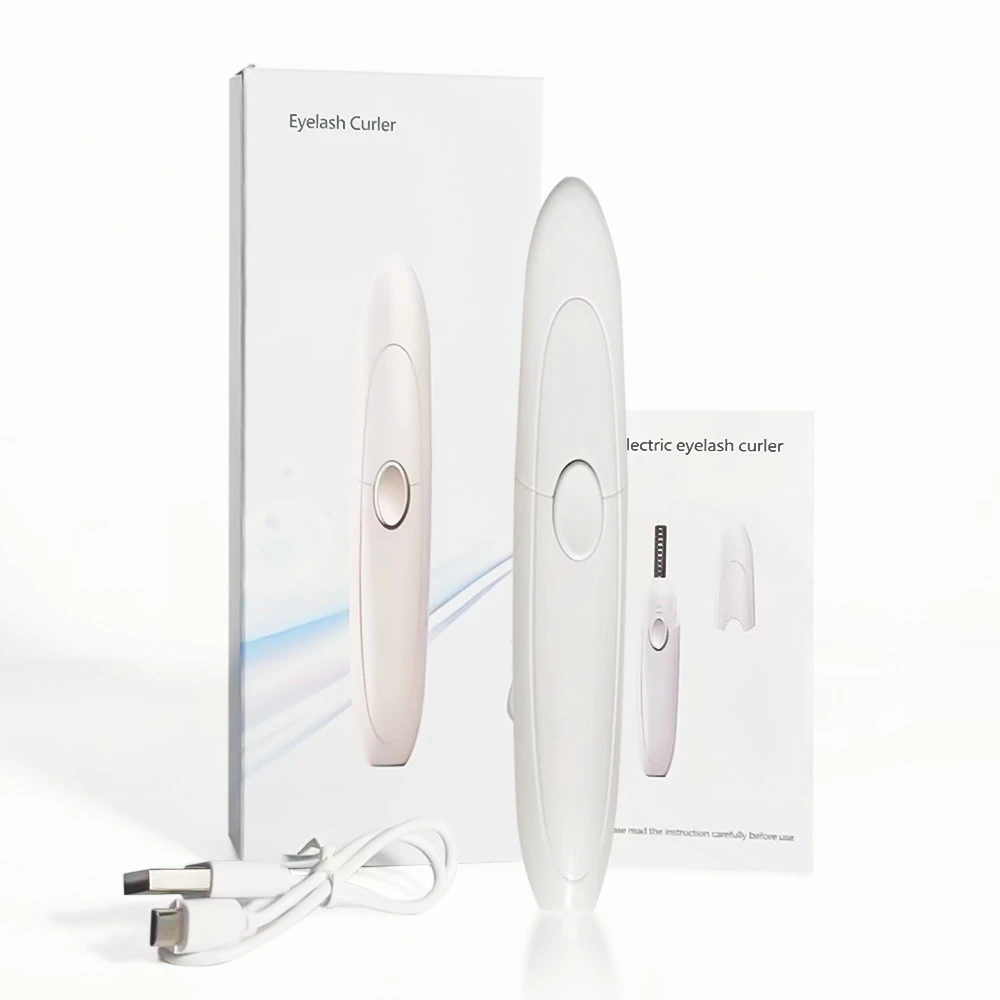 جديد 2 في 1 المحمولة ساخنة رمش بكرة الشعر طويلة الأمد الشباك USB 3 سرعة وضع درجة الحرارة الجمال أداة عيد الميلاد هدية عيد ميلاد #1