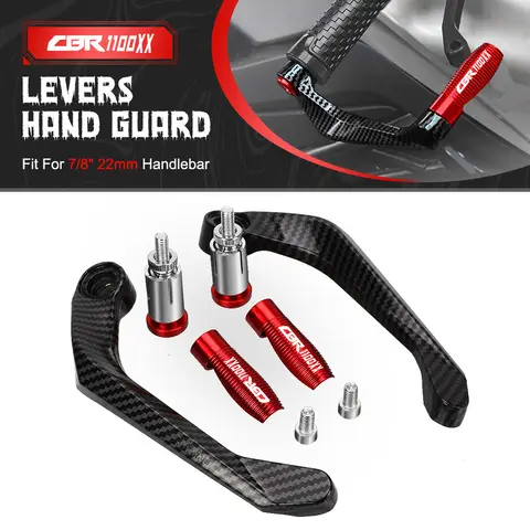 FOR Honda CBR1100XX CBR 1100 XX 1100XX Super Blackbird 1997-2023 Handlebar Brake Clutch Lever Hand Guard Protector Handguard
