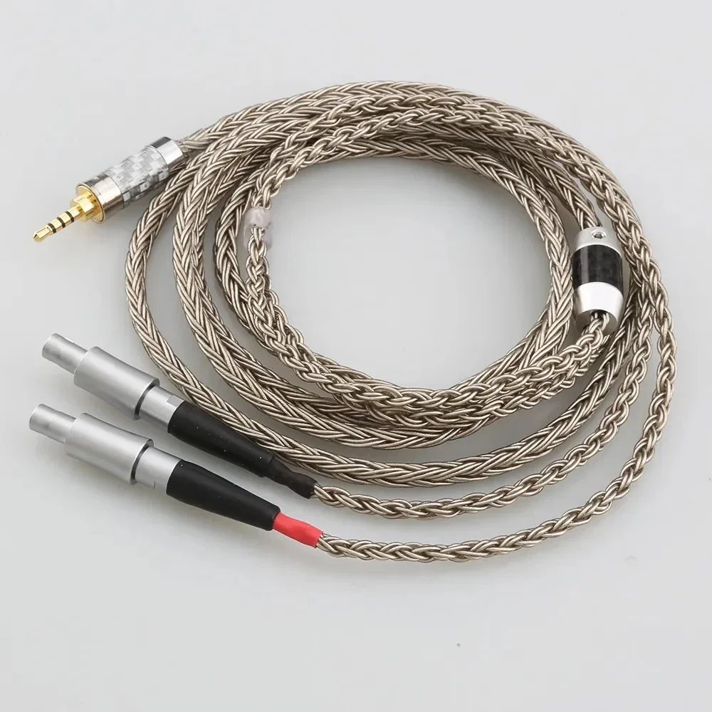 HiFi Cable 2.5mm Trrs Balanced Male Compatible with Sennheiser HD800, HD800S, HD820 Headphones Compatible with Astell&Kern AK240