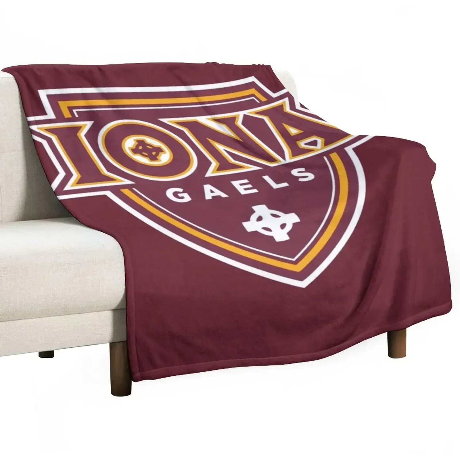 

Logo IG - Iona Gaels Throw Blanket warm winter Softest Blankets