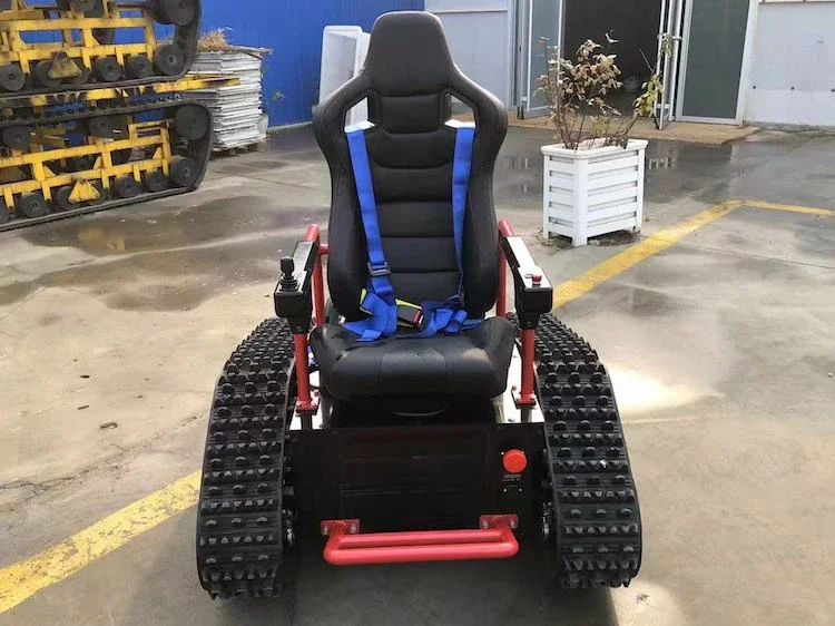 Custom Rubber Track Wheelchair