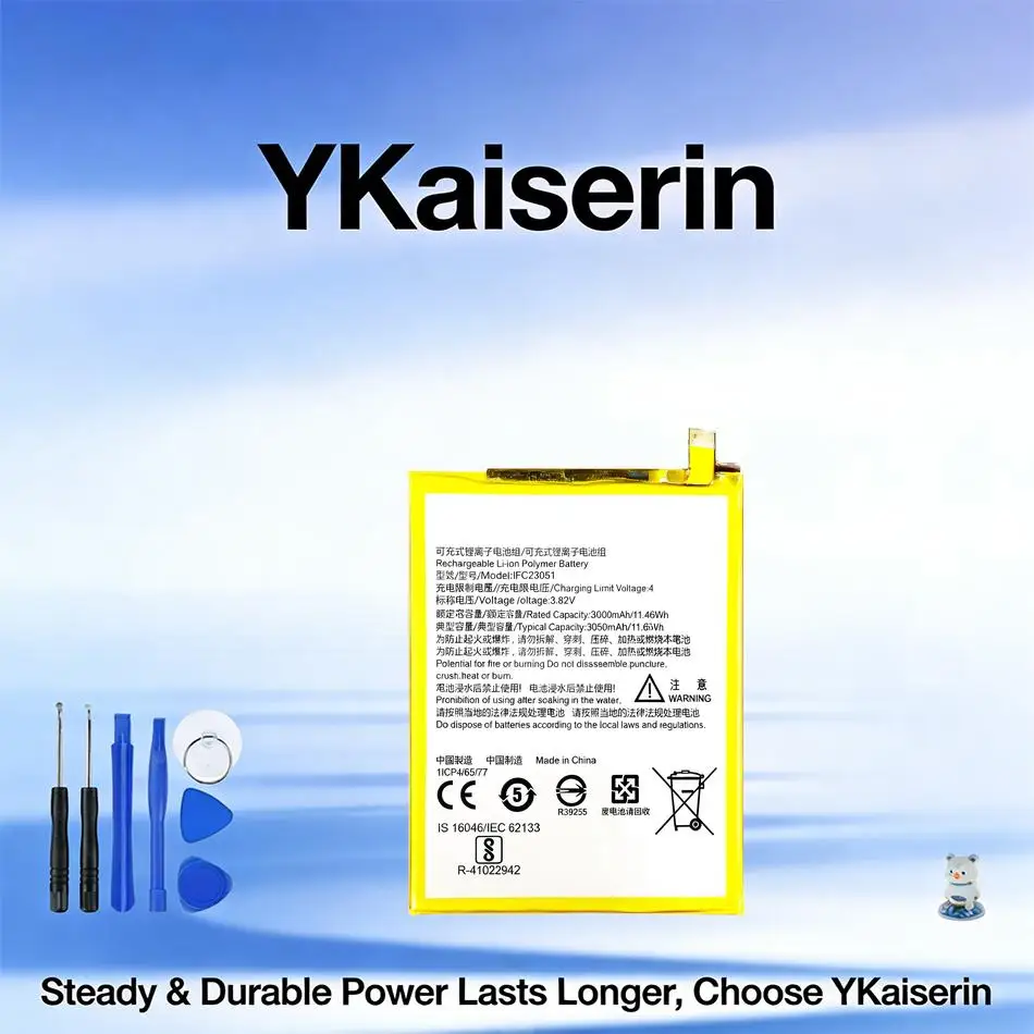 

Mobile Phone Battery 3050mAh Stable IFC23051 For Infocus S1 HE311 HE314