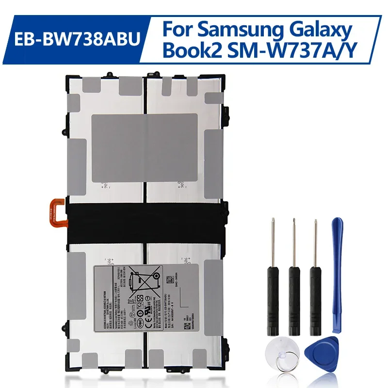 

Replacement Battery EB-BW738ABU 47.12Wh For Samsung Galaxy Book2 SM-W737Y W737 W737A Rechargeable Battery