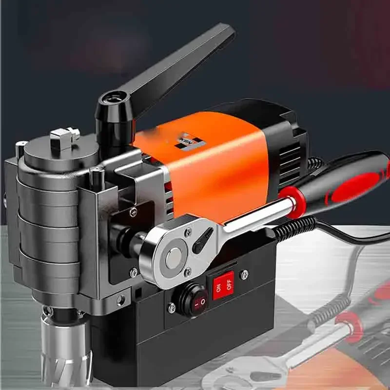

New Magnetic Base Drill Iron Suction High Altitude Drilling Machine Horizontal Bench Drill Electric Light Magnetic Drill